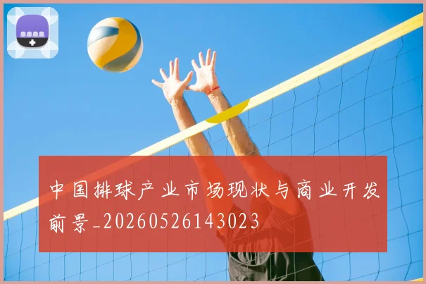 中国排球产业市场现状与商业开发前景_20260526143023